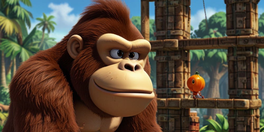 Donkey Kong game